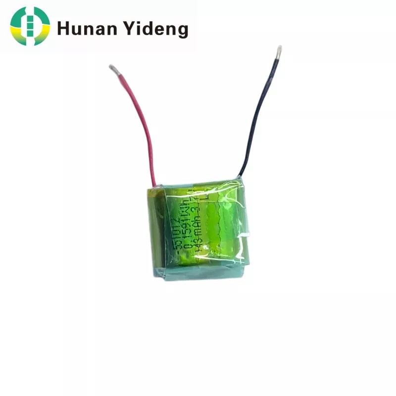 551012 3,7V 43mah Electric Toys Li Polymer Battery