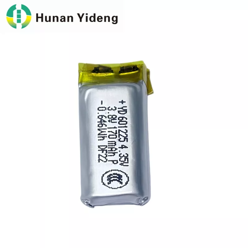 601225 Li-po Micro Battery για ιατρικά gadget και ηλεκτρονικά είδη